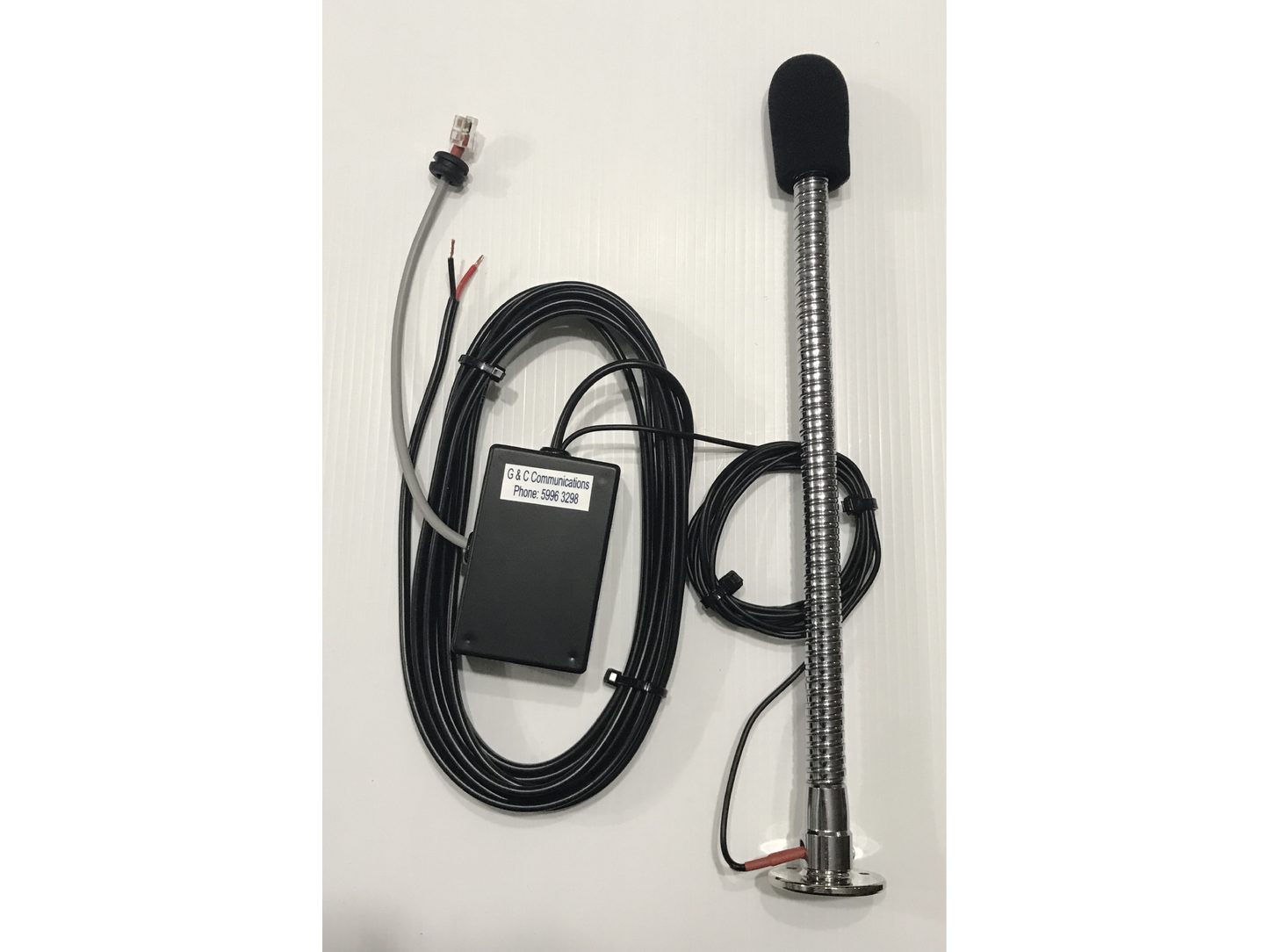 Gooseneck Mic 300MM or 450MM  to suit GME - G&C Communications