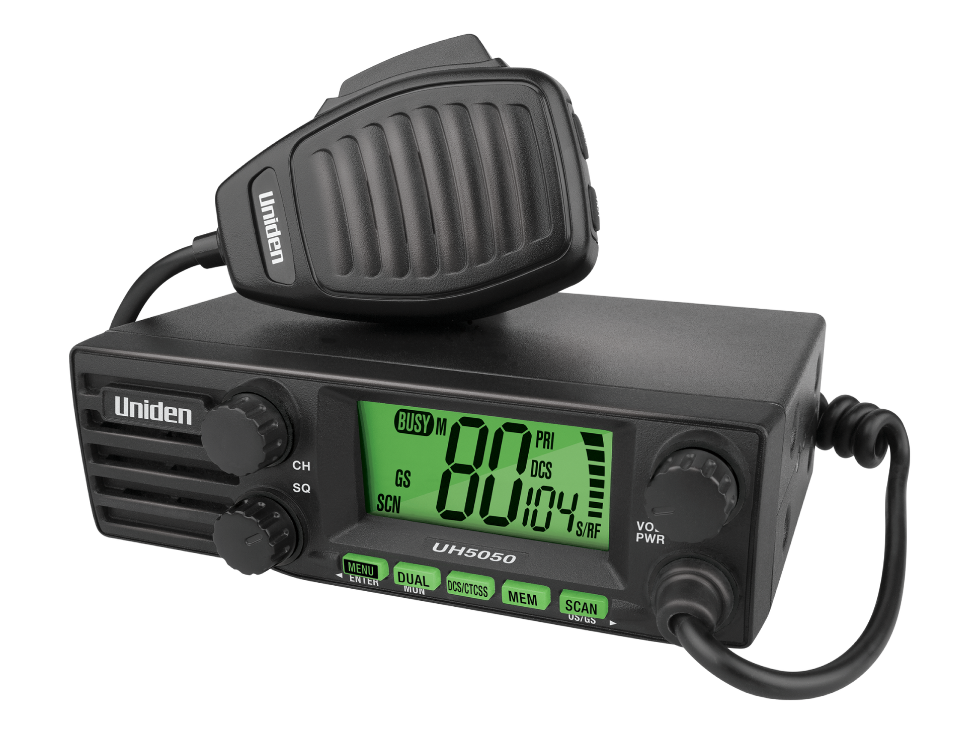 UNIDEN UH5050 DIN Size UHF CB Mobile - G&C Communications